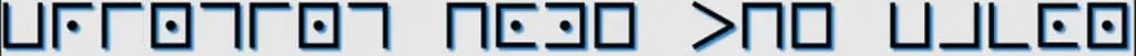 Second Pigpen cipher message to decode
