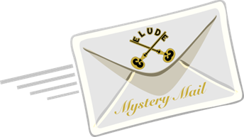 Mystery Mail envelope