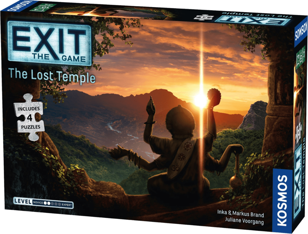 EXIT: The Sacred Temple game box