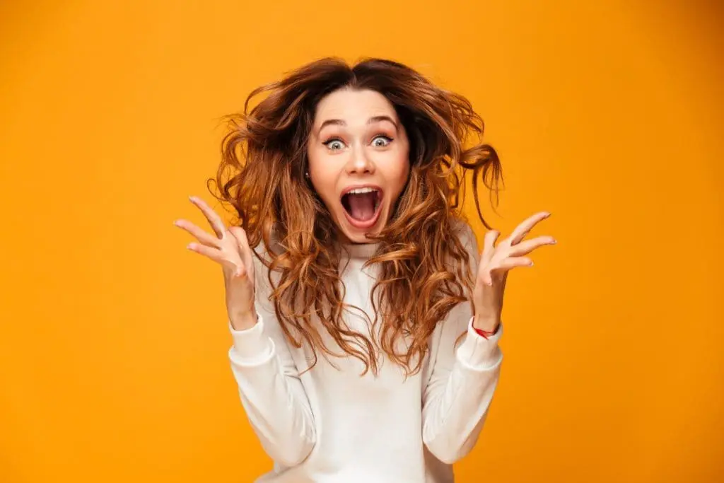 Meme competition example: surprised woman