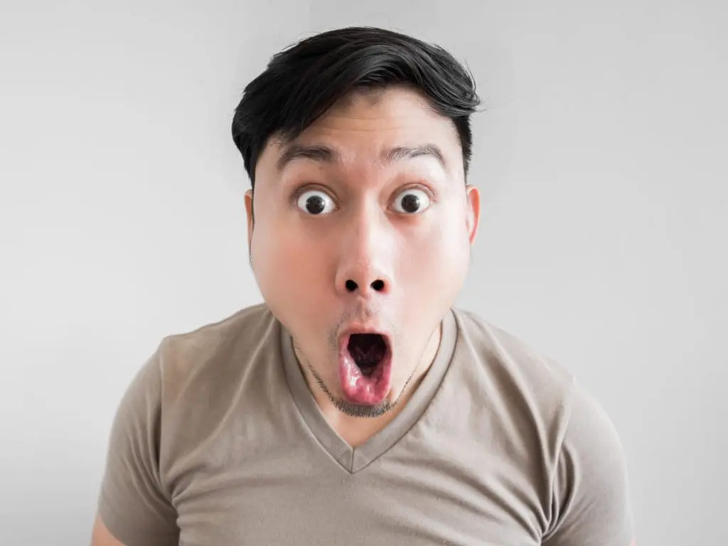 Meme competition example: surprised man
