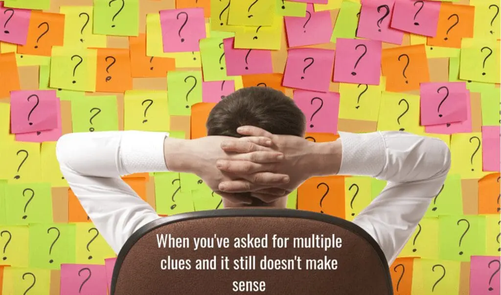 Winning meme: man covered in sticky notes