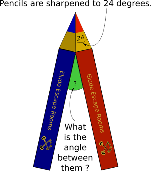 Pencil angle puzzle