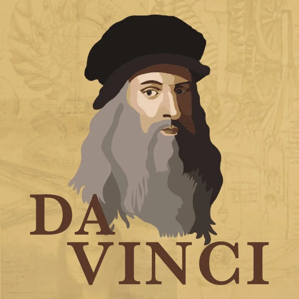 Da Vinci room poster