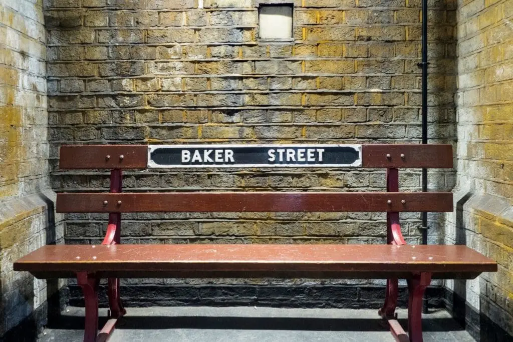 Baker Street Mystery room poster
