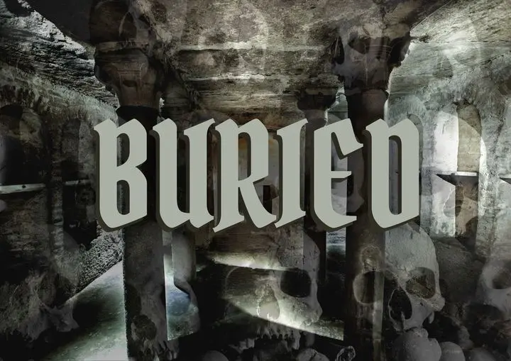 Buried room poster