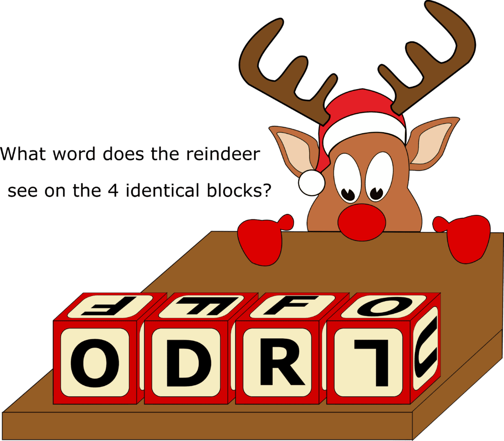 Reindeer Blocks Q