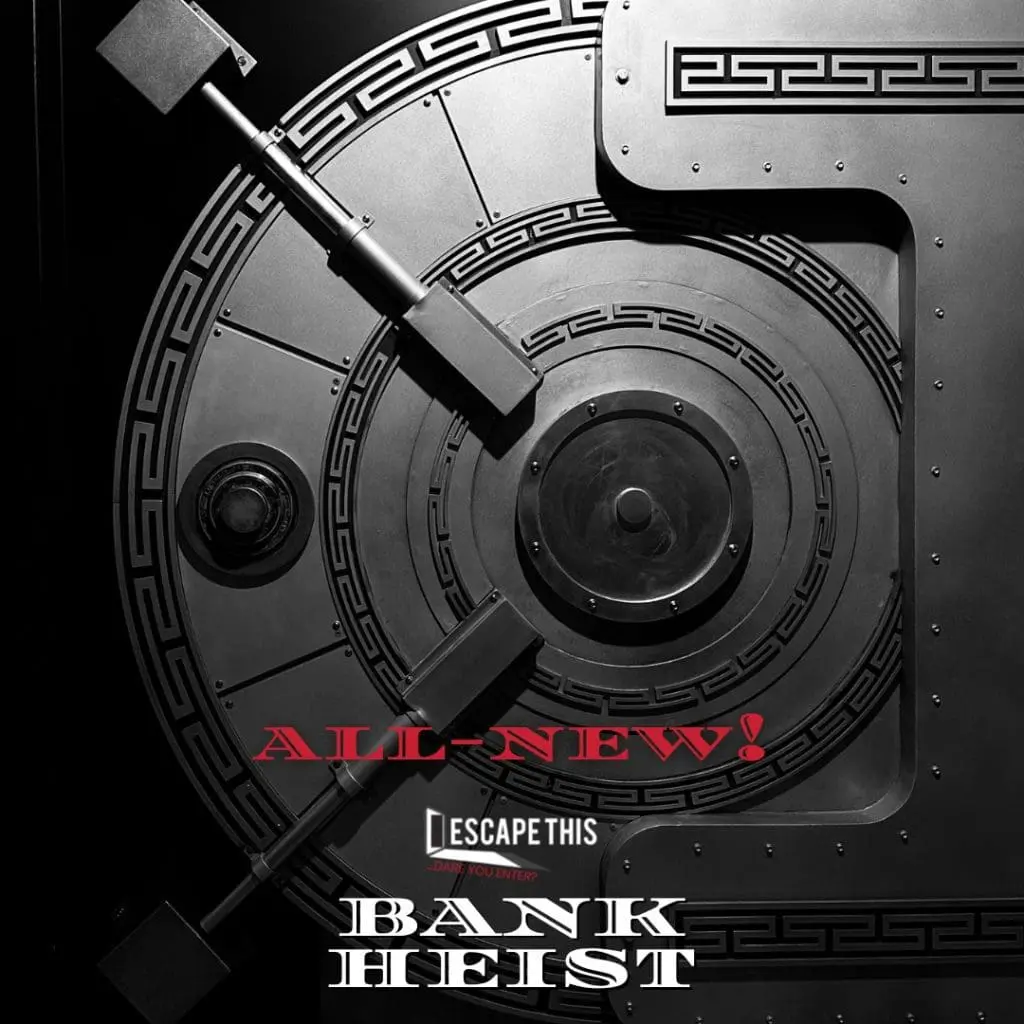 Bank Heist 2.0 room poster