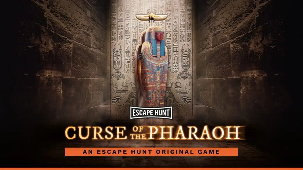 The Curse of the Pharaoh room poster
