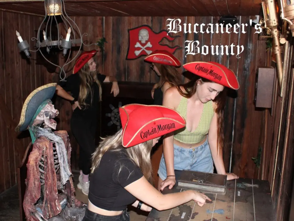 Buccaneers Bounty room poster