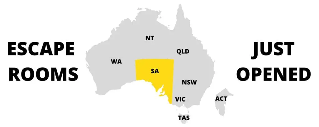 Escape rooms just opened in South Australia