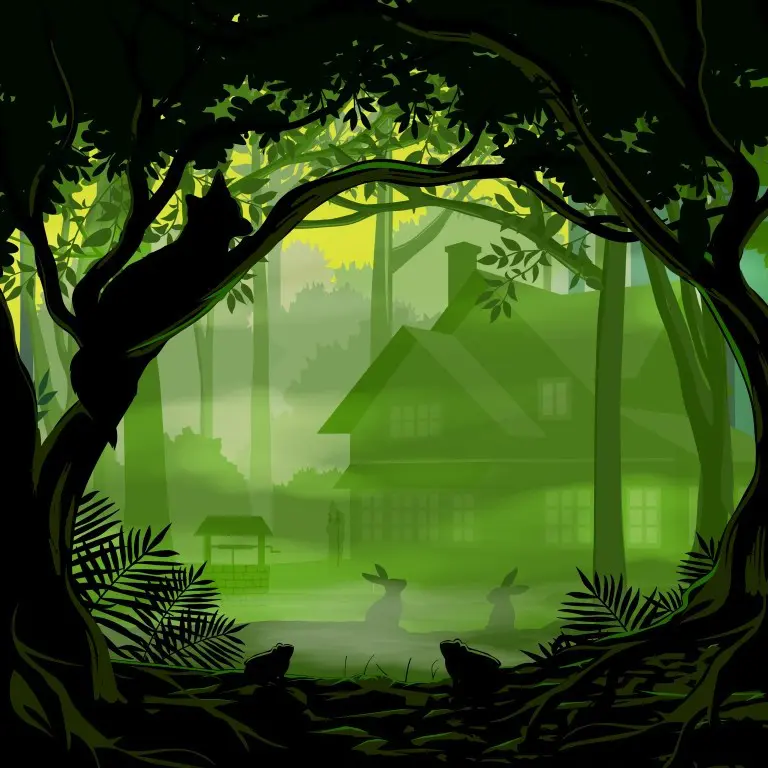 Enchanted Forest room poster