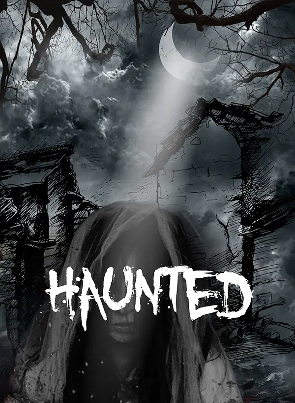 Haunted room poster