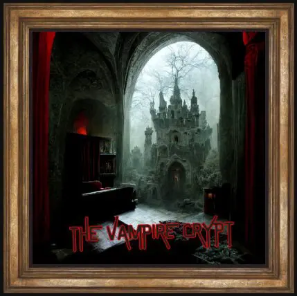 The Vampire Crypt room poster