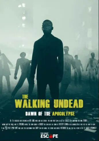 The Walking Undead room poster