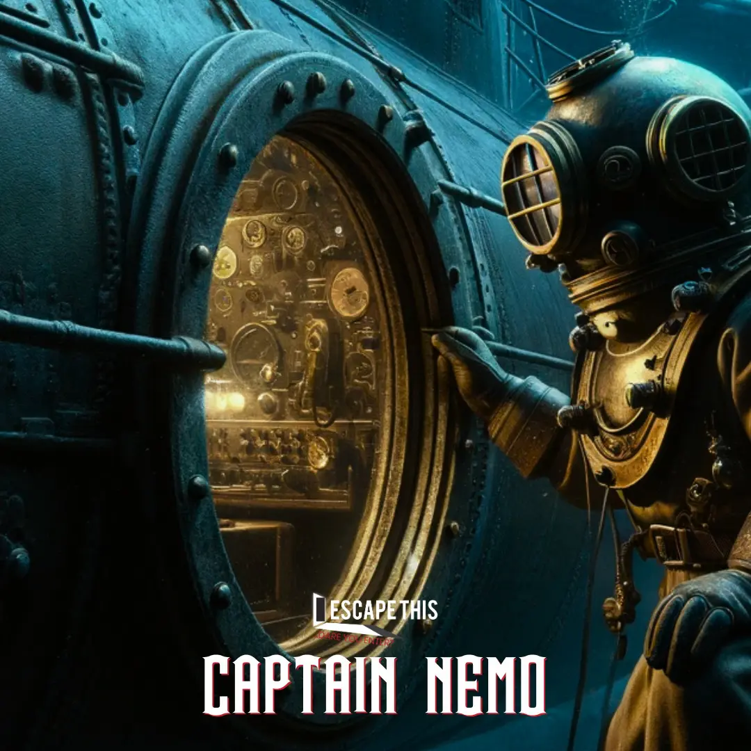 The Legend Of Captain Nemo room poster