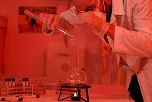 Zombie Lab room poster