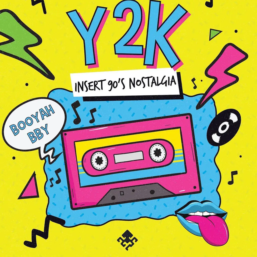 Y2K room poster