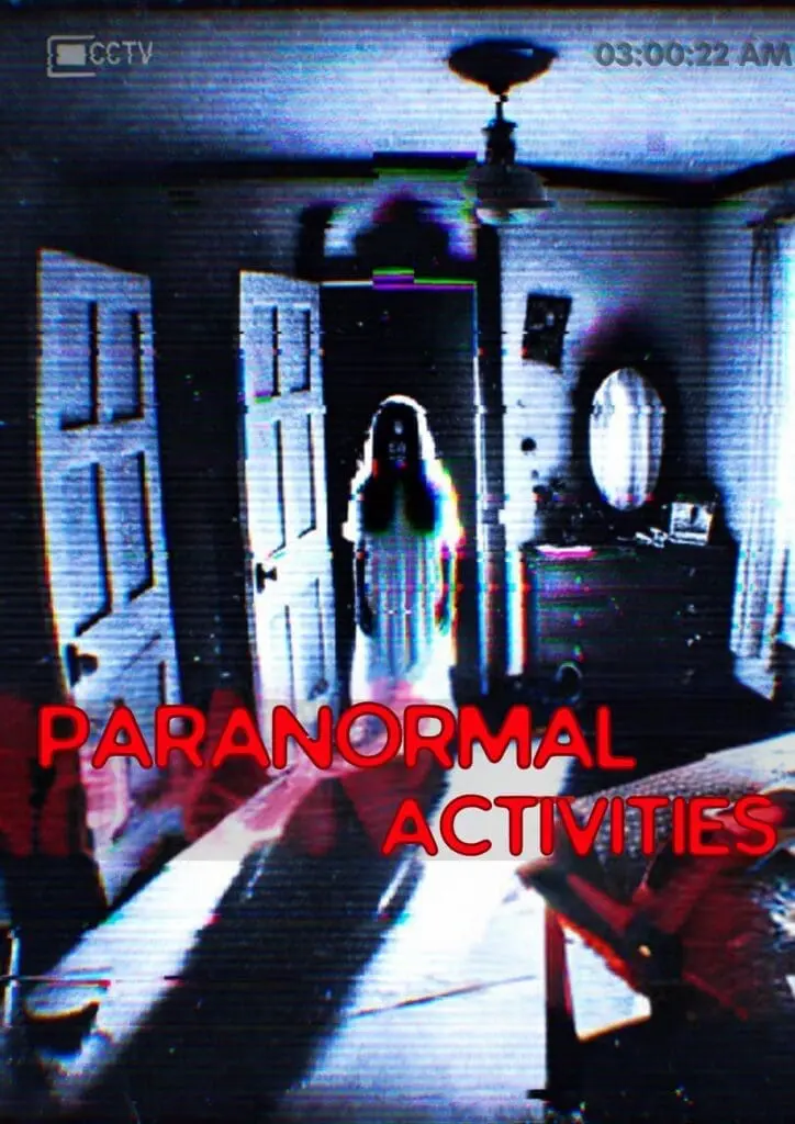 Paranormal Activities room poster