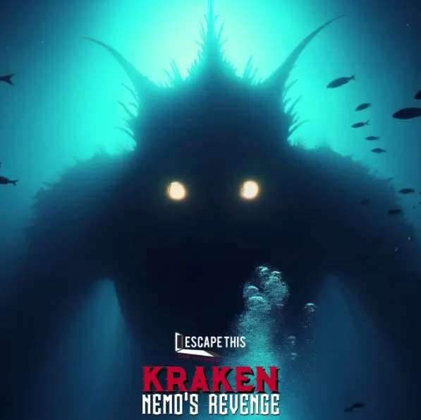 Kraken Nemo’s Revenge room poster