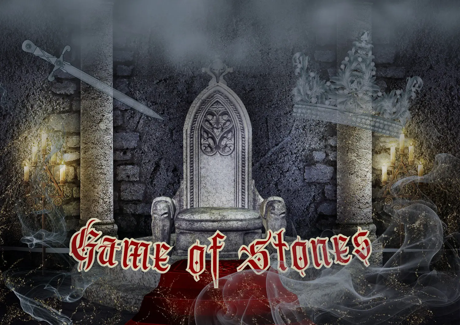 Game of Stones room poster
