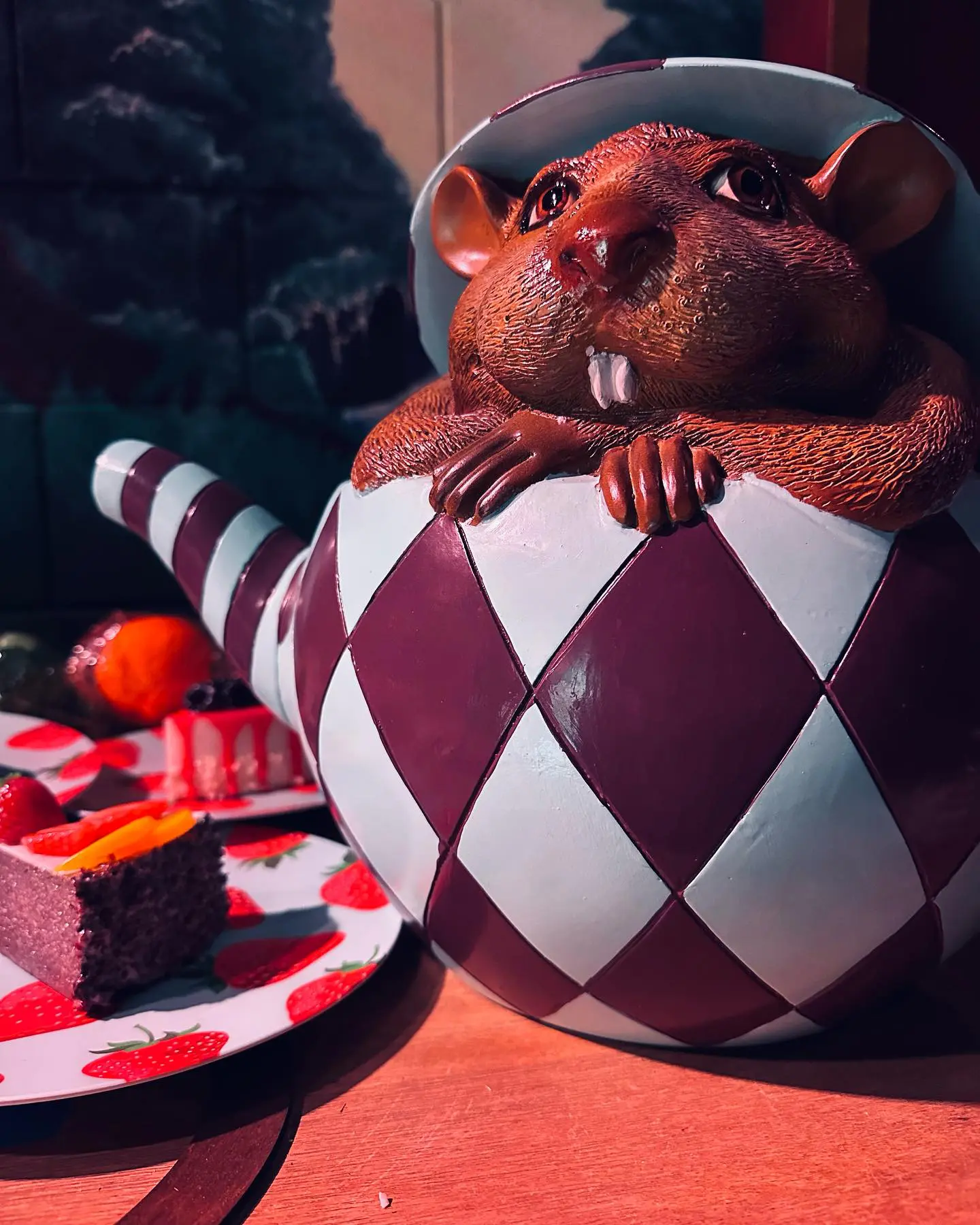 Lost in Wonderland room poster