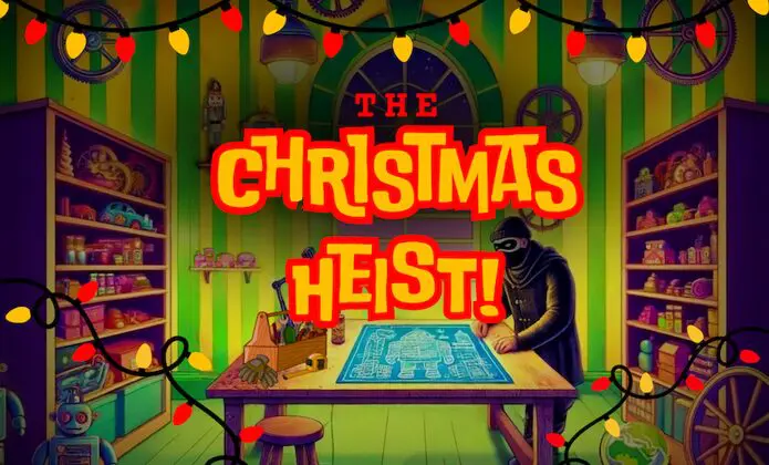 The Christmas Heist room poster