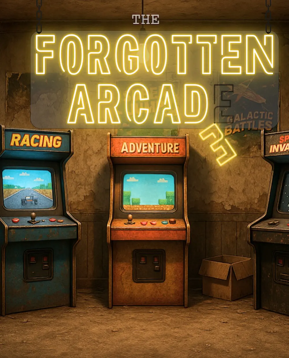 The Forgotten Arcade room poster