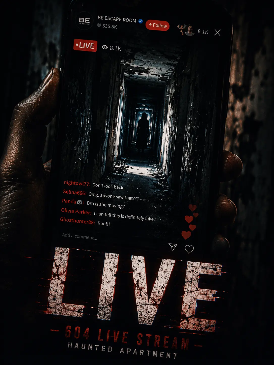 Live Stream room poster