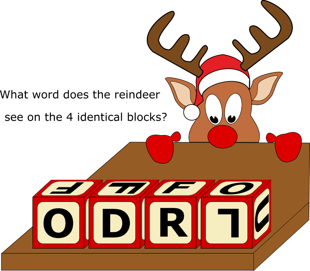 Reindeer Blocks Q